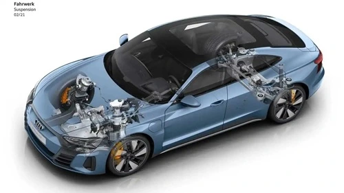 Audi e-tron-fjädring